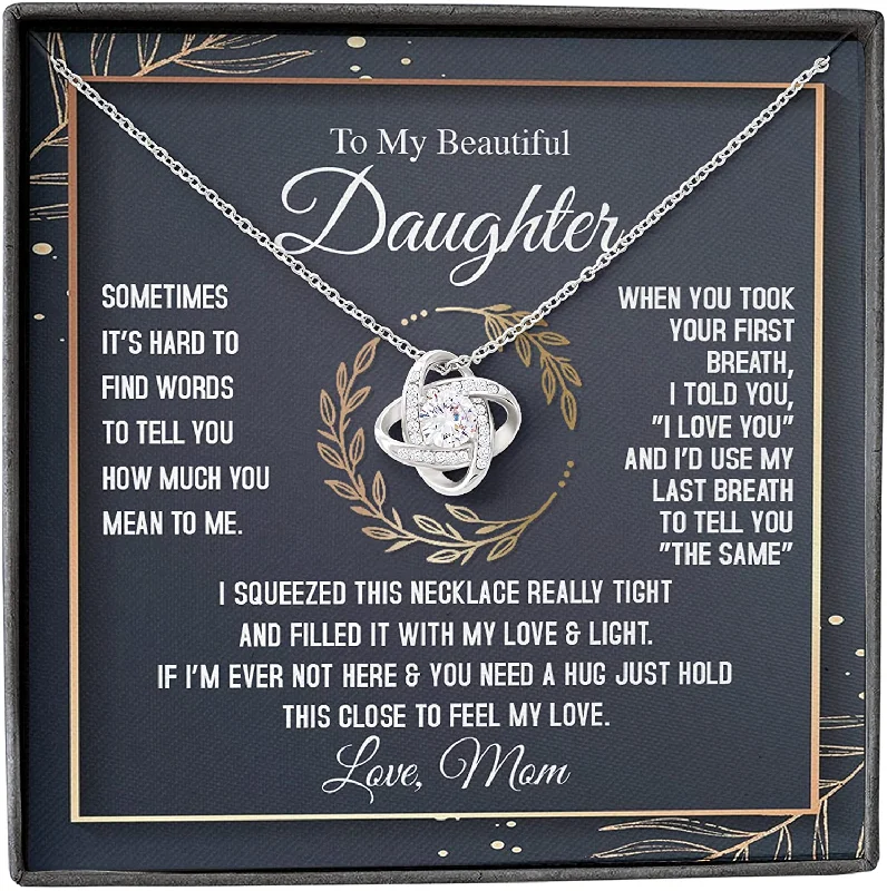 Sparkle On A Budget – Fine Jewelry For Less To My Daughter Necklace From Mom - Necklaces For Daughter From Mom Mother Daughter Necklace Gifts For Daughters From