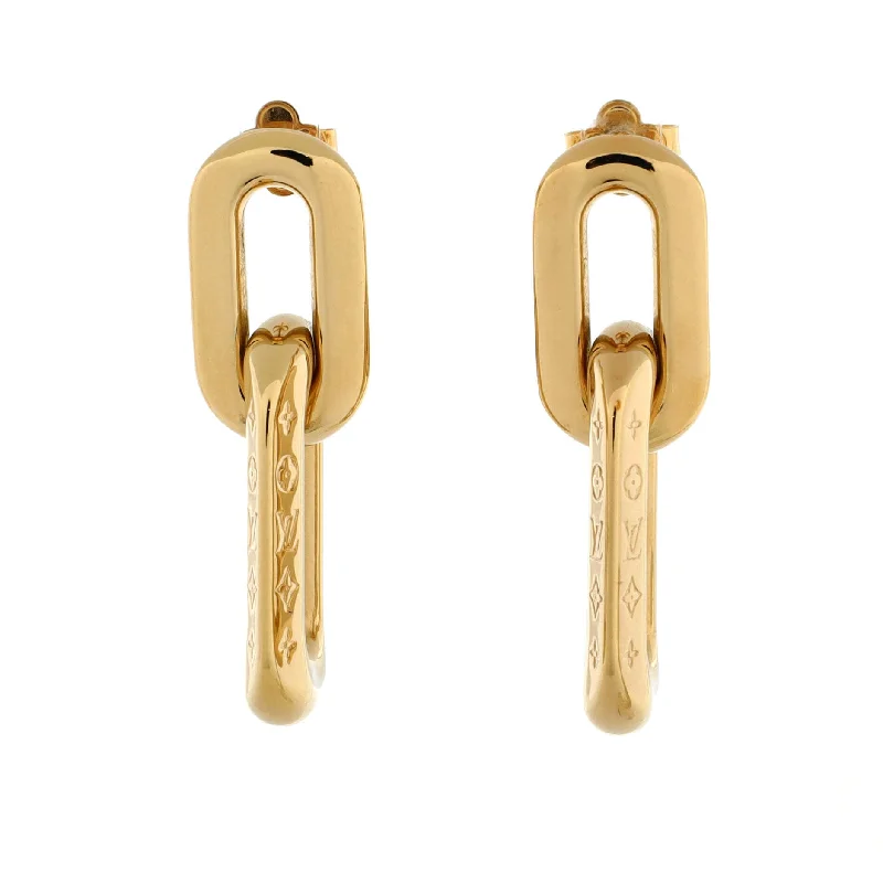 Elegant Jewelry Pieces At Unbelievable Prices LV Edge Double Earrings Metal