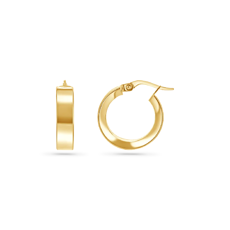 Elegant Jewelry At Unbeatable Offers – Shop Before It's Gone Linear High Polish Hoops