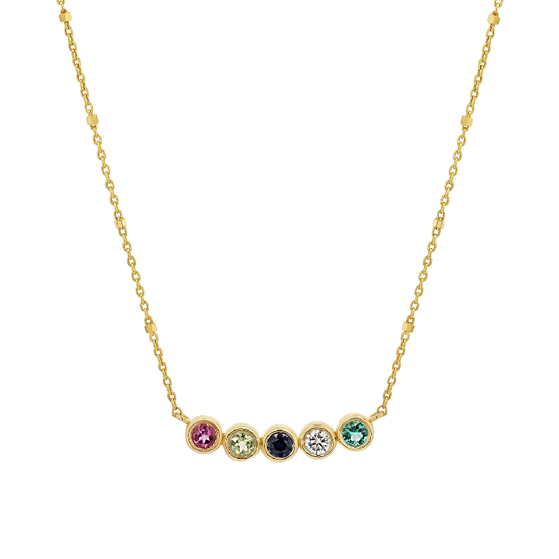 High-End Sparkle, Low-End Prices – Jewelry Sale Live Birthstone Necklace