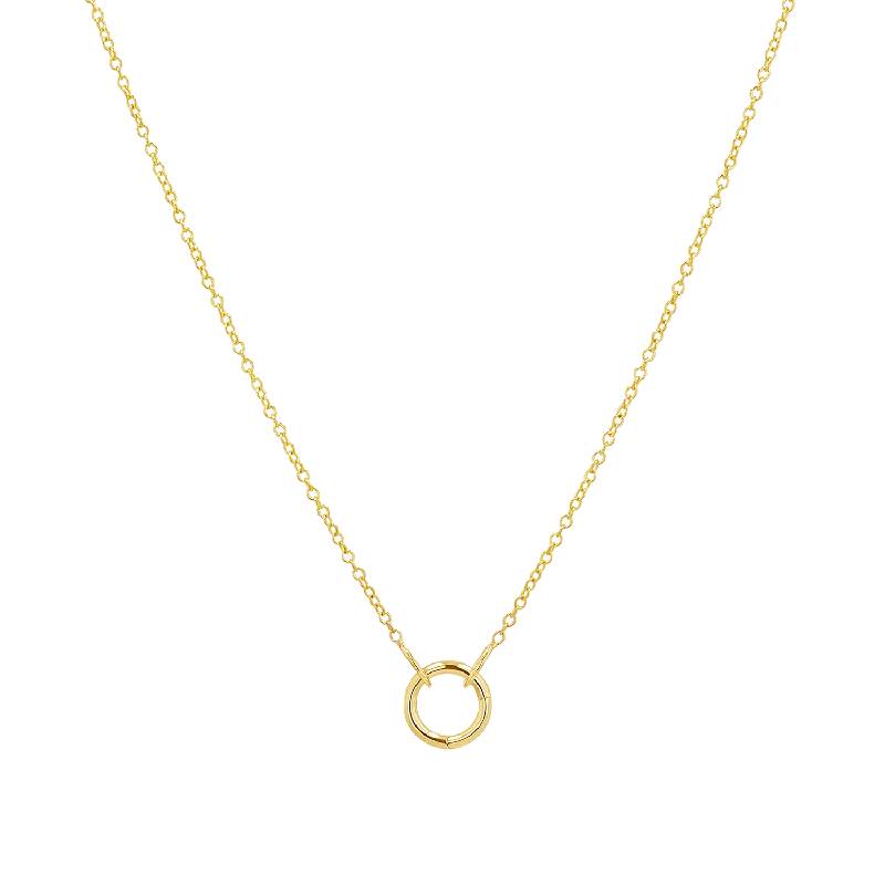 Delicate Crystal Jewelry For Sophisticated Charm Connector Cable Chain Necklace