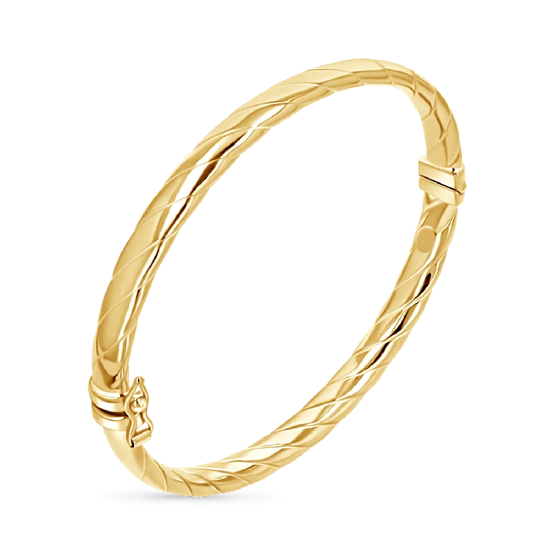 Waterproof Stainless Steel Jewelry For Lasting Beauty Puff Croissant Bangle