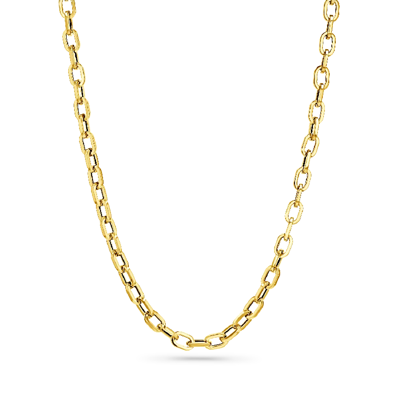 Timeless Elegance At Unbelievable Discounts Geo Link Chain Necklace