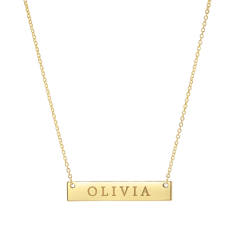 Flash Sale On Exquisite Jewelry – Don't Miss Out ID Nameplate Necklace
