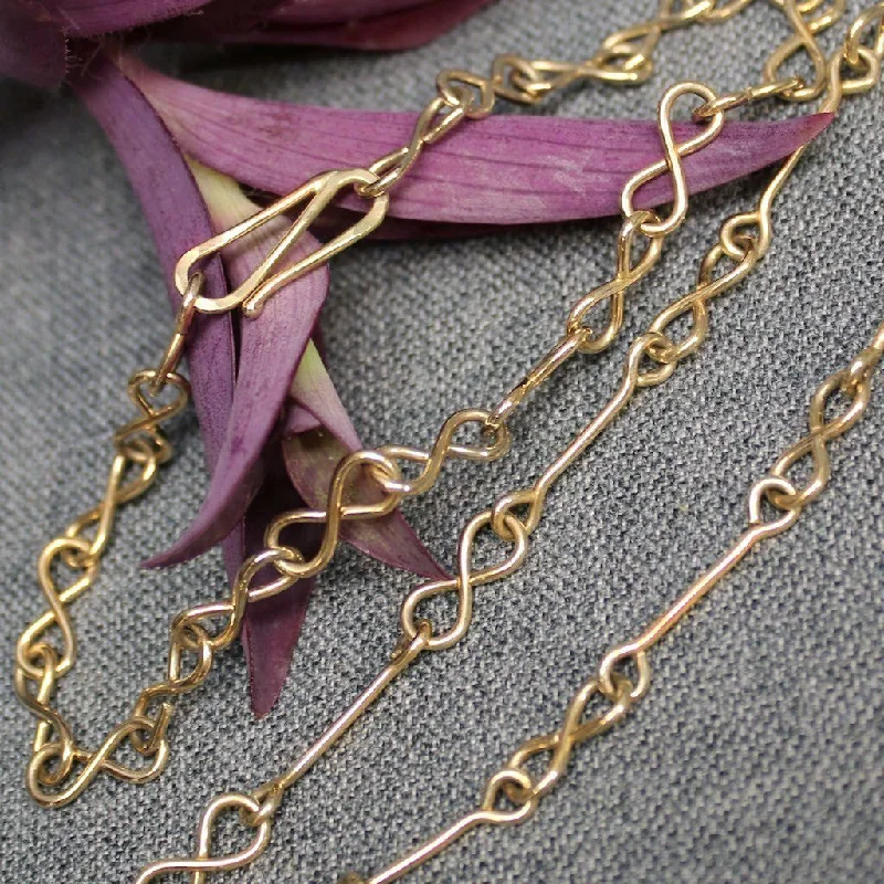 14k Gold Infinity Chain