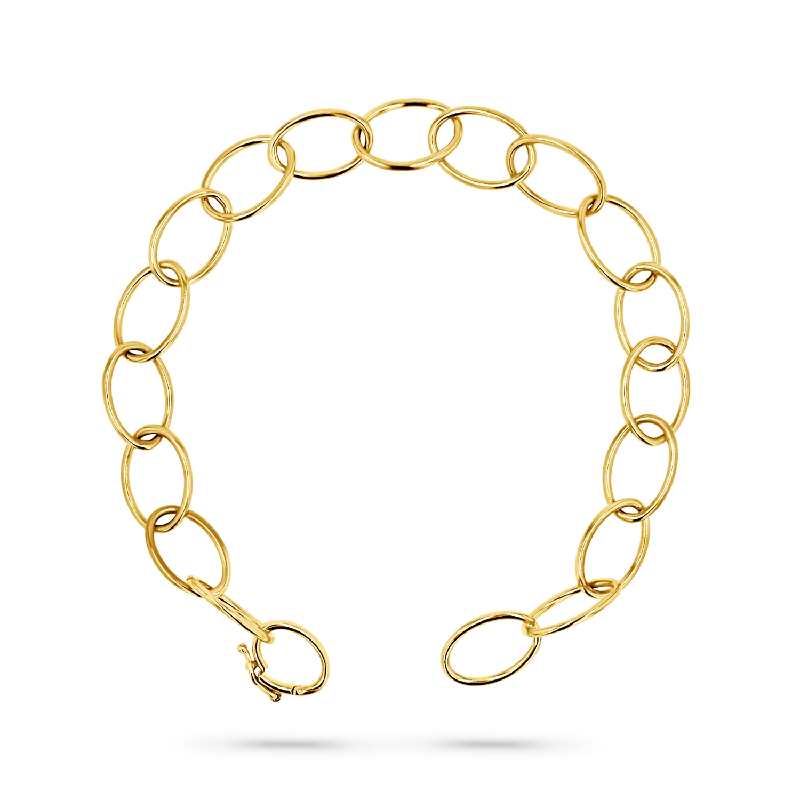 Luxury Jewelry Clearance – Shop Premium Styles Now Oval Link Charm Bracelet