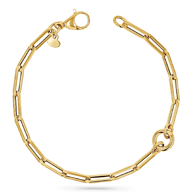 Jewelry Sale – Exclusive Styles At Lower Prices Paperclip Loop Charm Bracelet