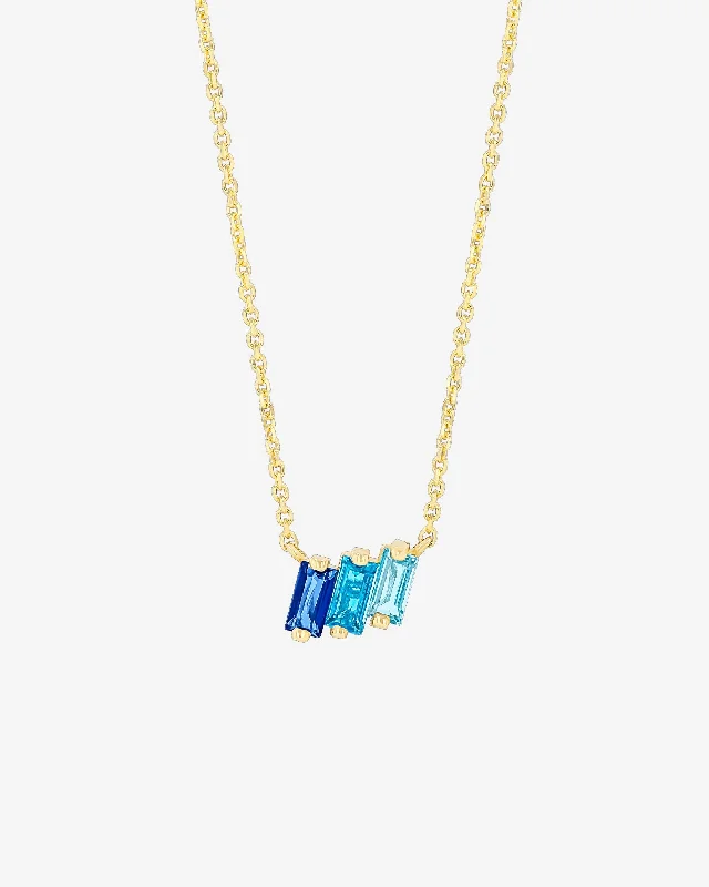 Amalfi Blue Ombre Mini Pendant