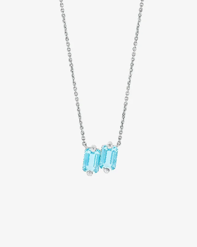 Celebrate With Sparkle – Jewelry Sale Now Live Ann Blue Topaz Mini Pendant