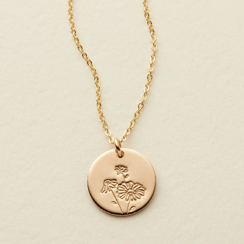 Exclusive Jewelry Sale – Grab Timeless Pieces Now April Birth Flower Necklace