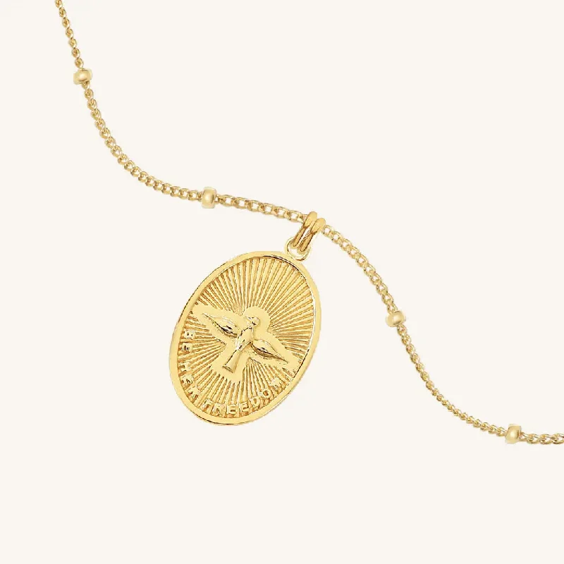 Make Your Outfit Shine With Discounted Jewelry BeHers Medallion Necklace