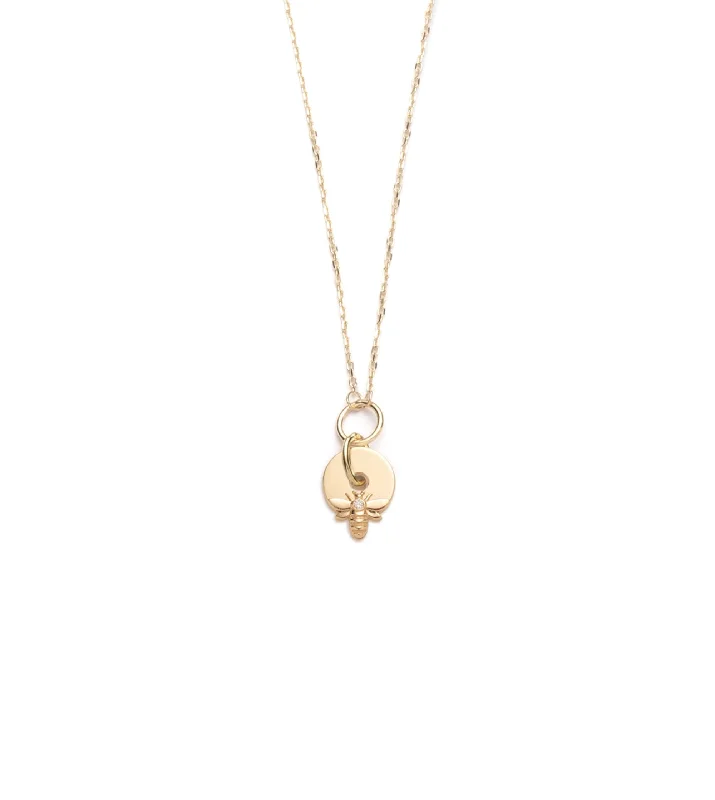 Classic And Modern Jewelry Styles On Sale Bee - FoundRae X Every Mother Counts : Disk Drop Necklace