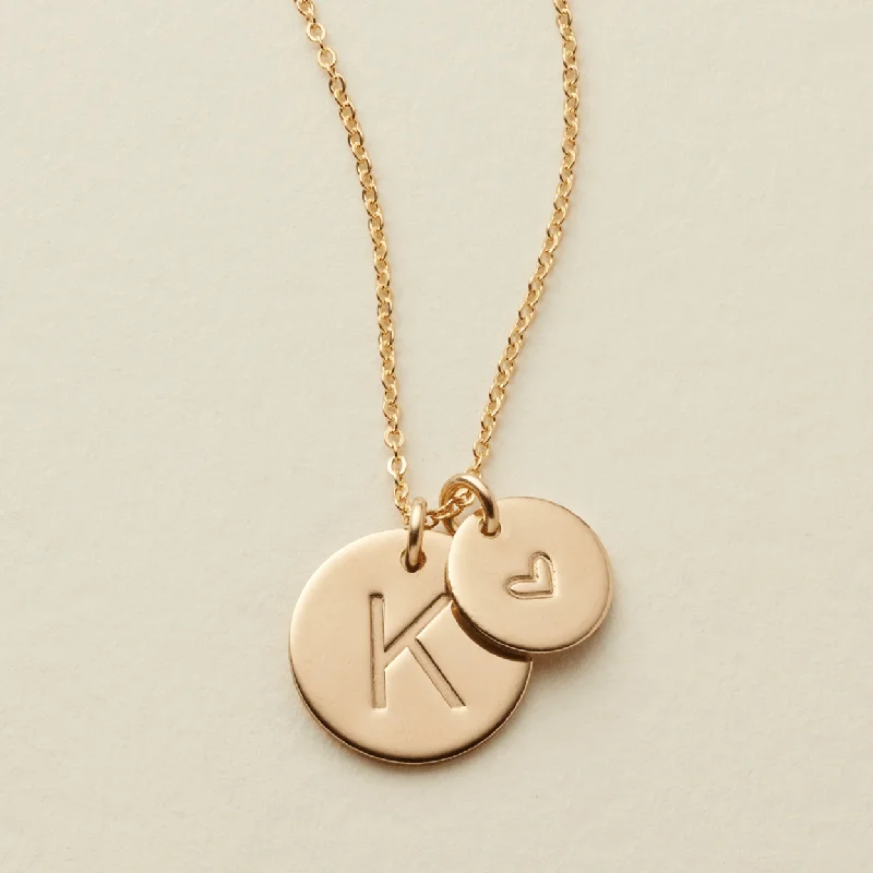 Shop Dazzling Jewelry At The Best Prices Big & Little Disc Necklace