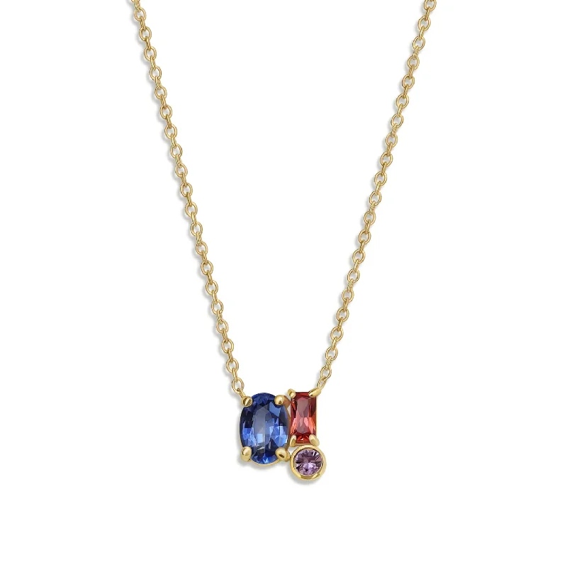 Holiday Jewelry Sale – Perfect Gifts At The Best Prices Blue Sapphire Confetti Pendant
