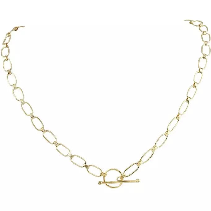 Flash Sale On Elegant Jewelry – Don't Miss Out Marcia Moran Lilia Small Link T Bar Chain Necklace