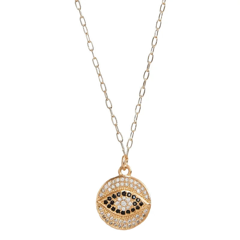 Luxury Jewelry Without The Luxury Price Tag Marcia Moran Evil Eye Short Necklace