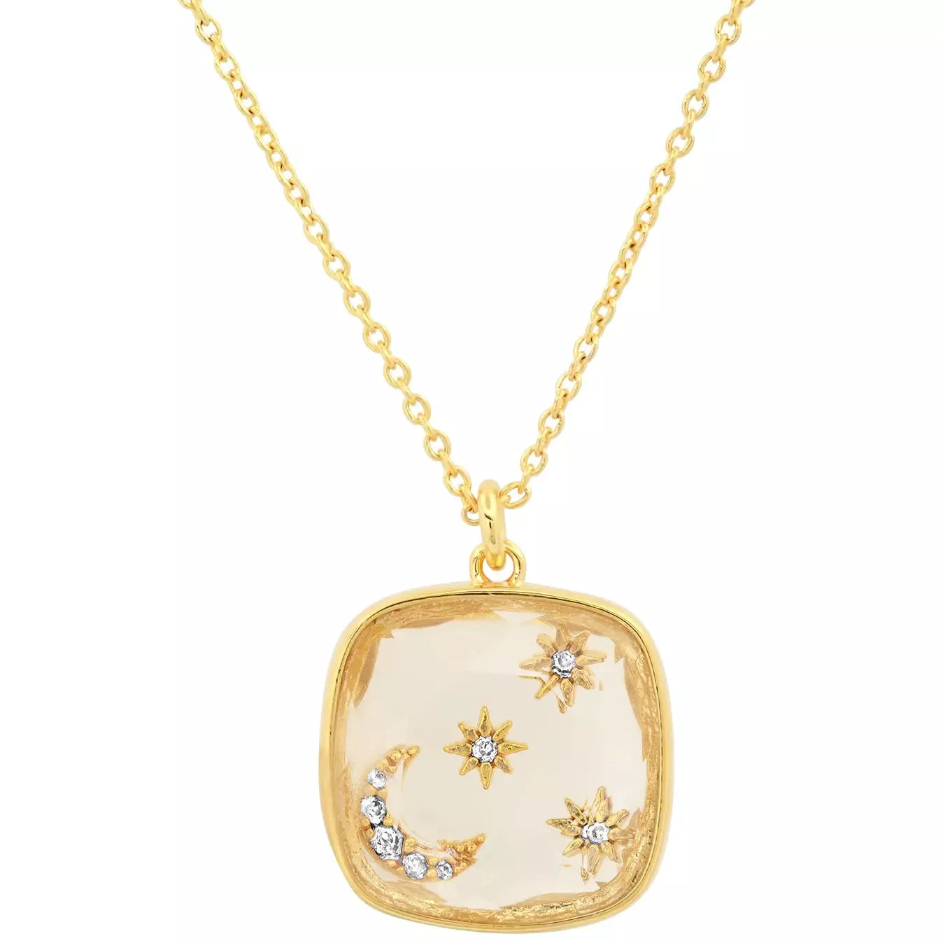 Special Offers On Handcrafted And Designer Jewelry TAI Gold Resin Celestial Pendant