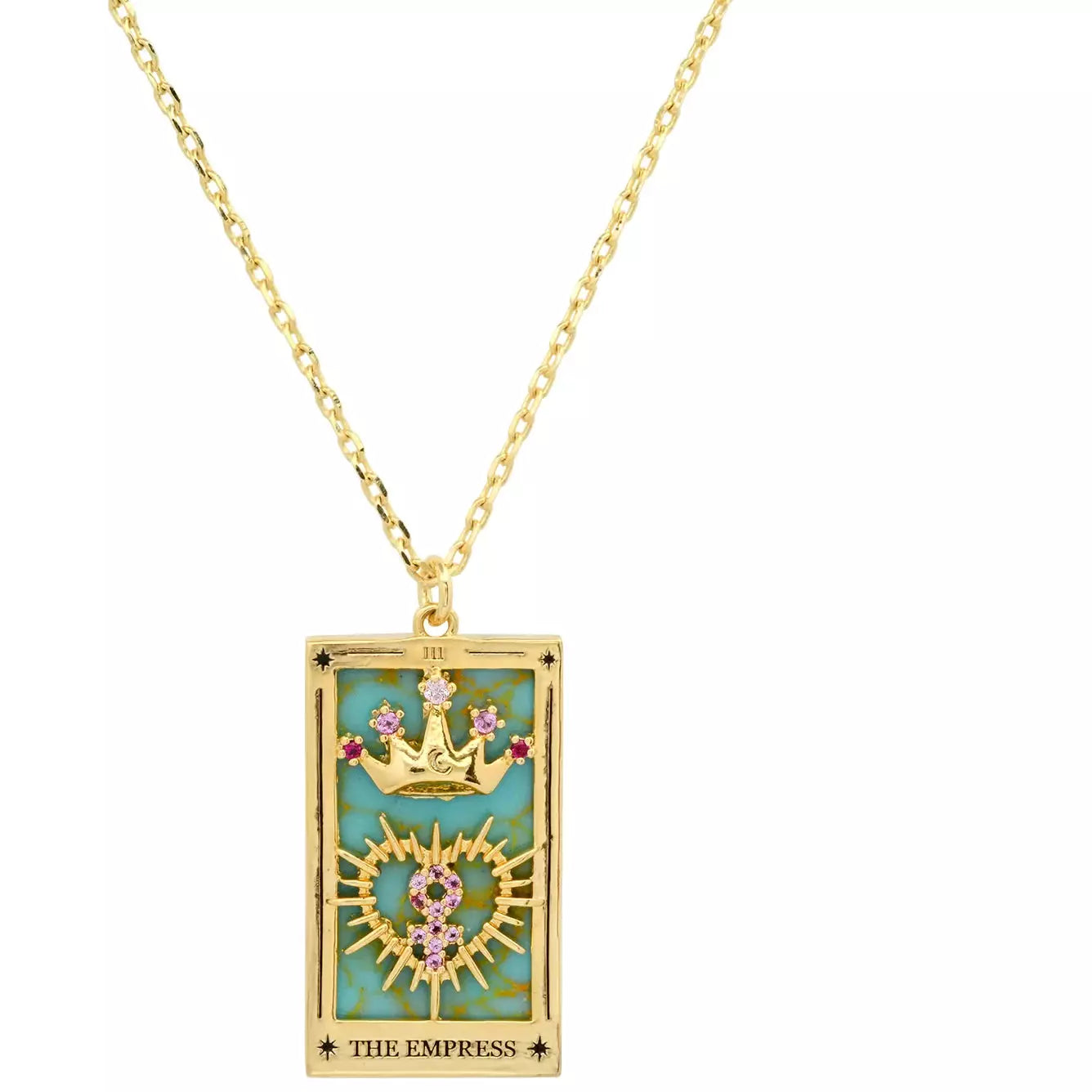 Must-Have Jewelry At Unbelievable Discounts TAI Empress  Tarot Card Necklace