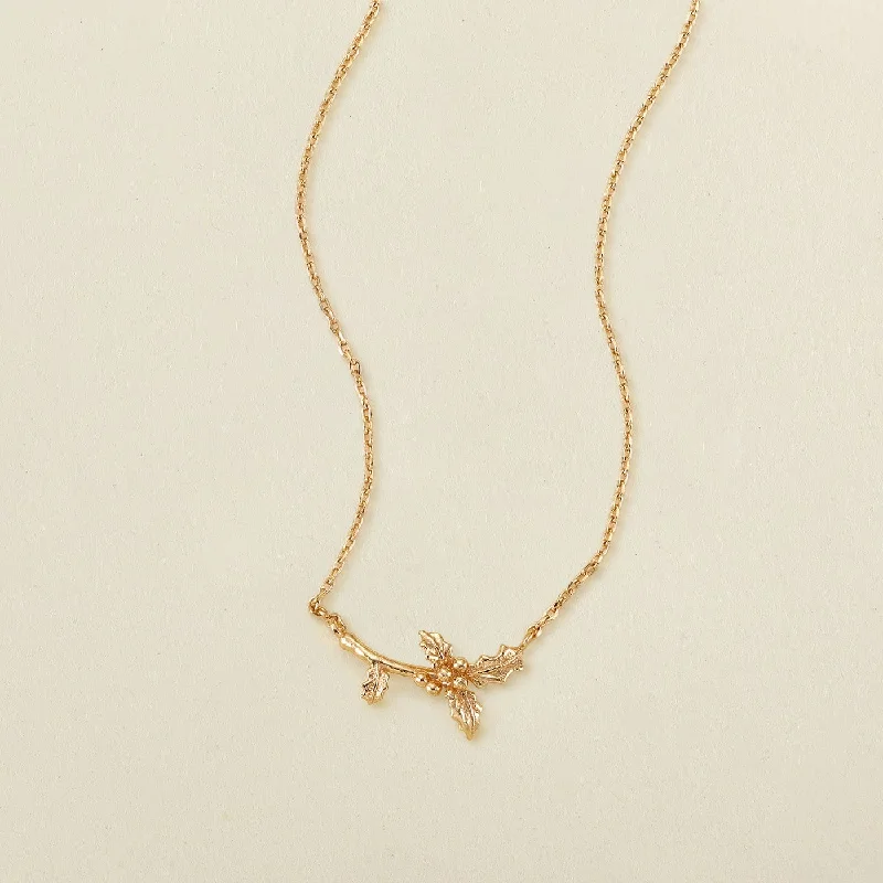 Limited-Time Offer On Premium Jewelry Collections December Everbloom Birth Flower Necklace | Final Sale