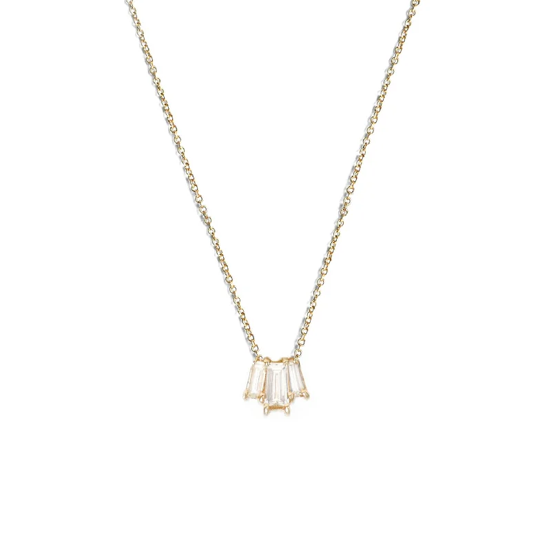 Exclusive Jewelry Bundles At Discounted Prices Baguette Diamond Mosaic Pendant