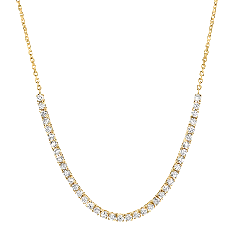 Get The Best Deals On Timeless Jewelry Pieces Large Diamond Tennis Chain Necklace