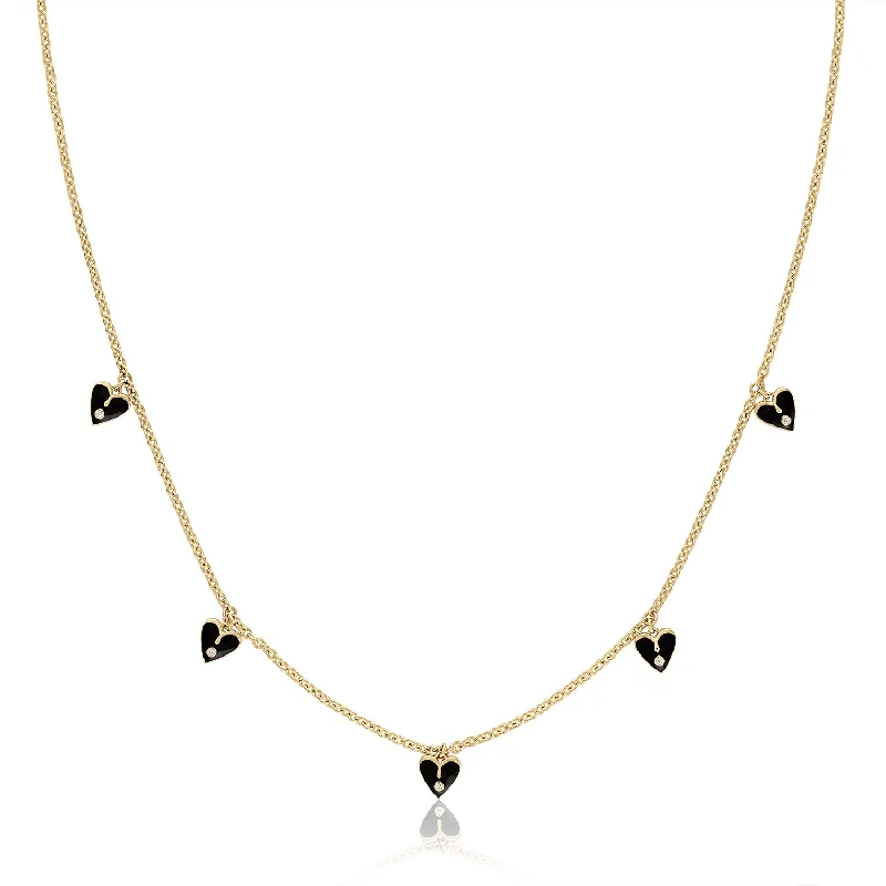 DOLCE HEART DANGLE NECKLACE