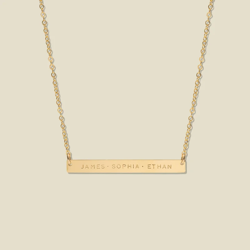 Shop Dazzling Jewelry At The Best Prices Everly Bar Necklace