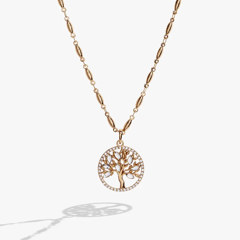 Faith and Family Tree of Life Pendant Necklace