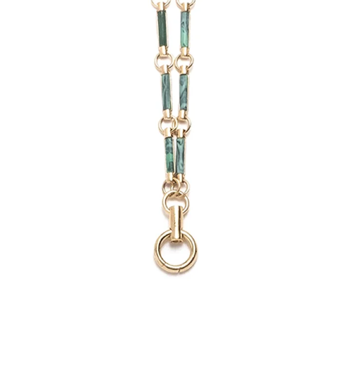 Flash Deals On Fine Jewelry – Shop Before It's Gone Malachite Stone Clockweight Chain