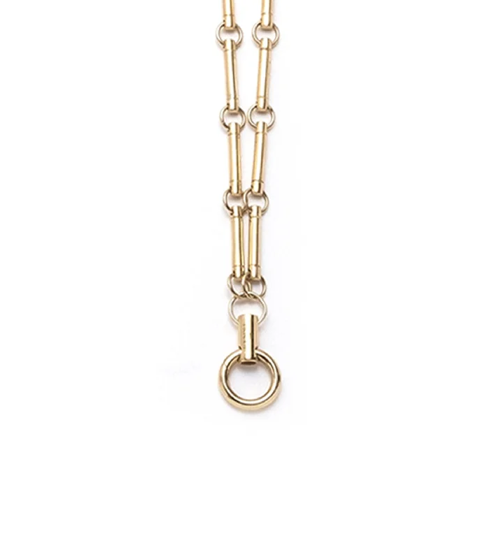 High-End Jewelry, Now More Affordable Than Ever Gold Element Hanging Clockweight Chain
