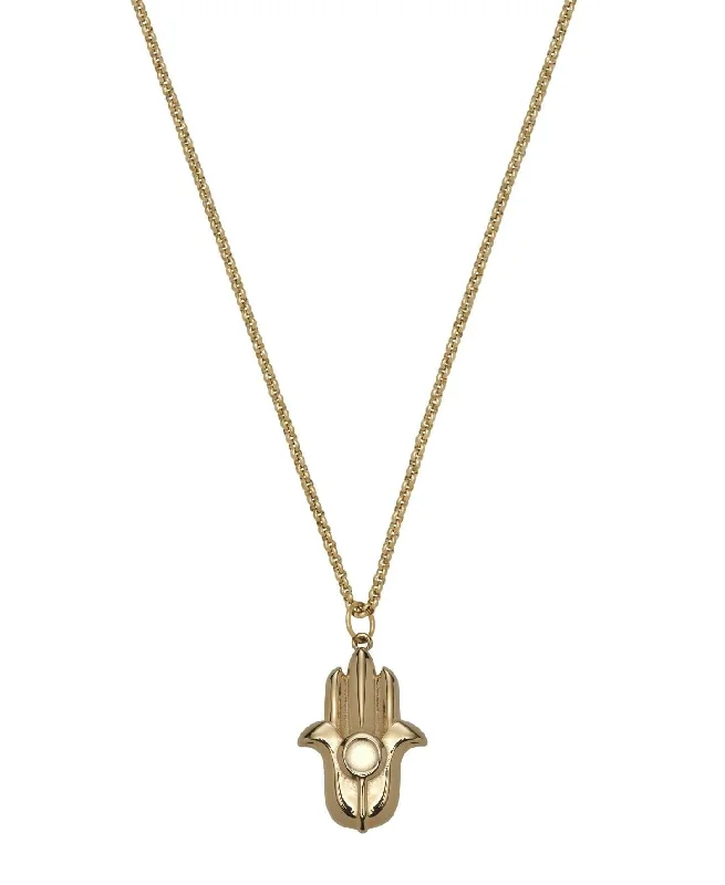 Hamsa Necklace - Gold