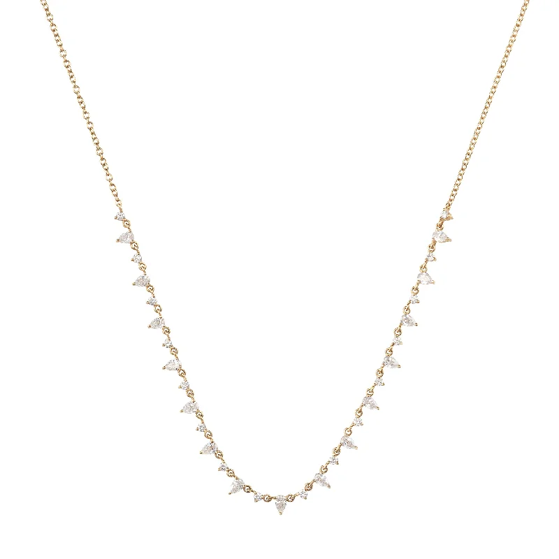 Hayworth Pear Shaped Dainty Necklace