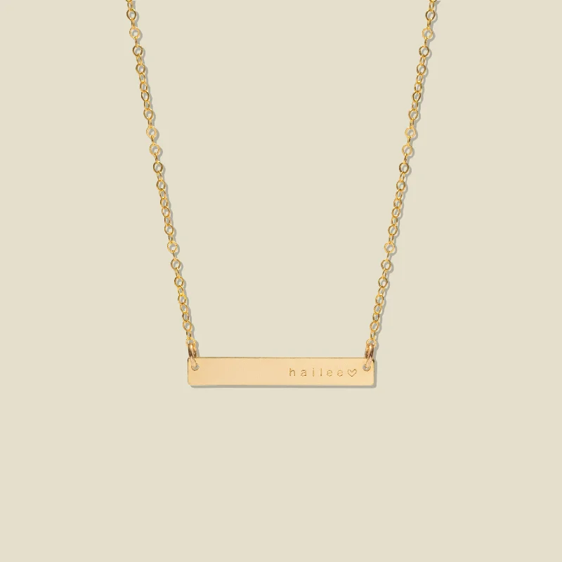 Trending Jewelry Styles Now At Limited-Time Discounts Horizontal Bar Necklace