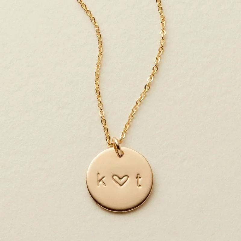 Clearance Sale On High-End Jewelry Collections Love Disc Necklace