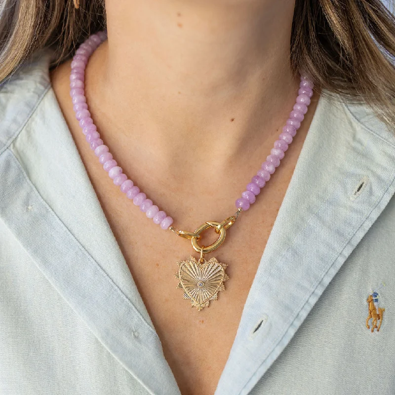 Big Discounts On Elegant Jewelry Collections Inner Strength Lavender Necklace