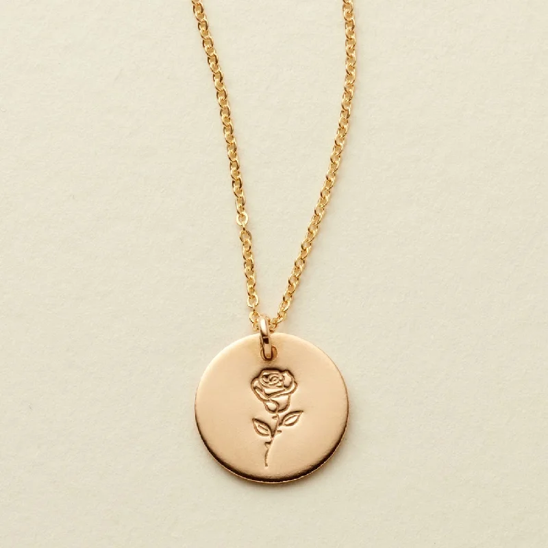 Unmissable Deals On Handmade Jewelry Collections June Birth Flower Necklace