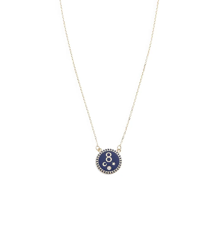 Dainty And Elegant Jewelry Now At Reduced Prices Karma : Petite Champleve Enamel Stationary Necklace