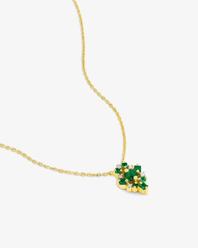 La Fantaisie Star Emerald Pendant