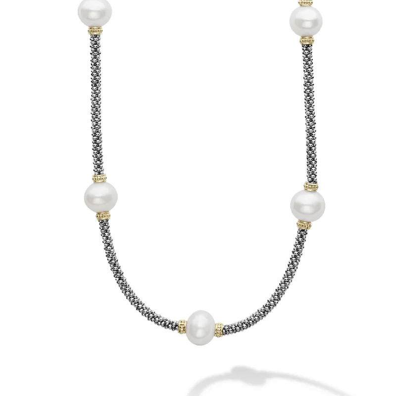 Luna Caviar Pearl Necklace