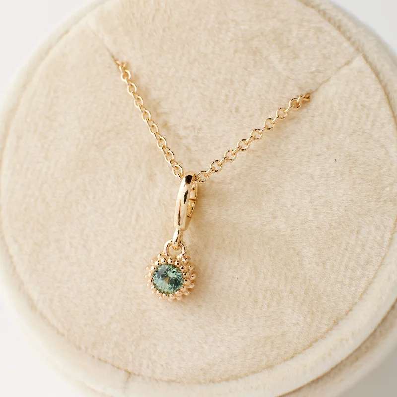 Holiday Jewelry Sale – Perfect Gifts At Great Prices Mabel Charm - Teal Green Montana Sapphire