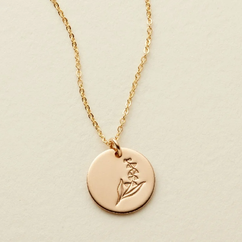Affordable Luxury Jewelry – Style At A Great Price May Birth Flower Necklace
