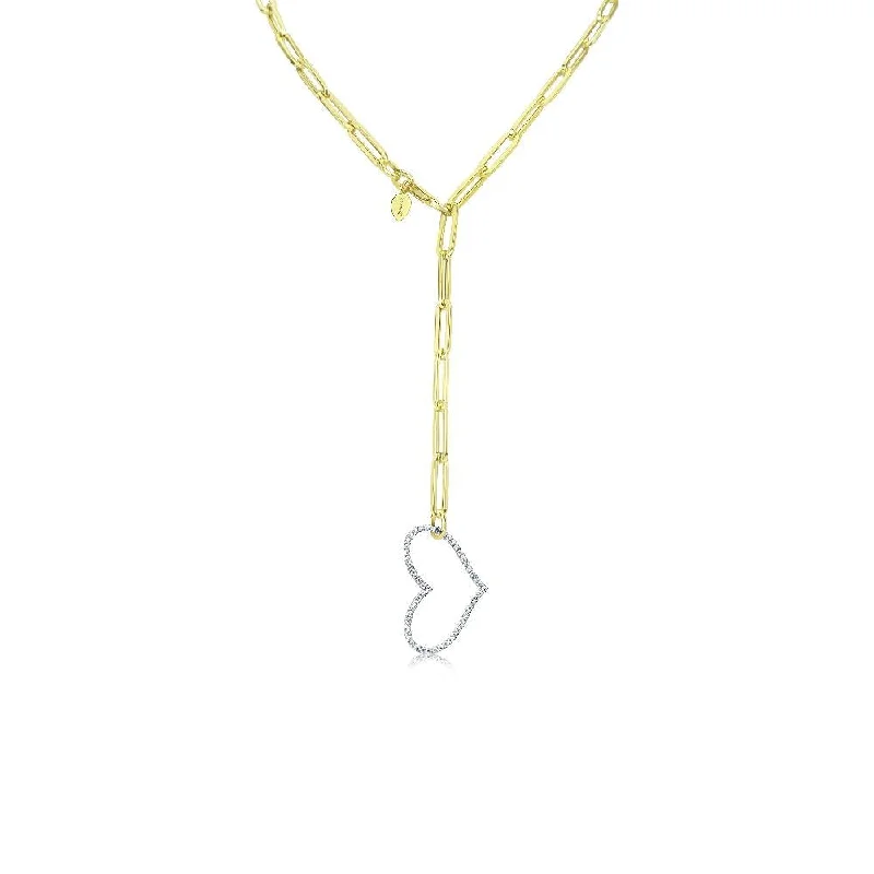 Limited-Time Jewelry Discounts – Shine Without The Splurge Meira T 14k Gold Open Heart Lariat