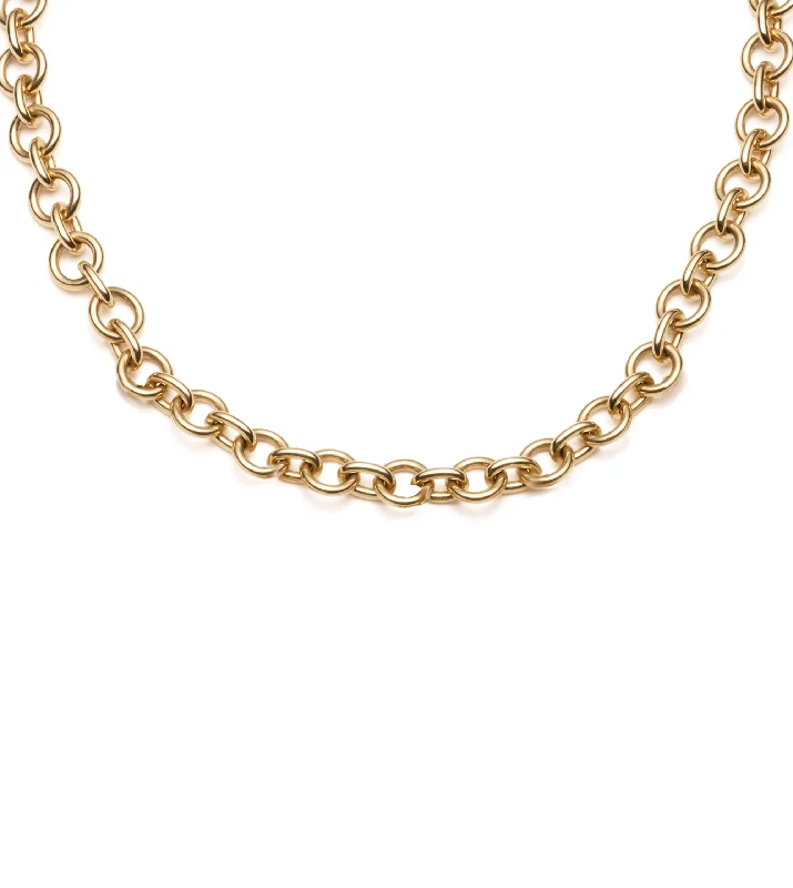 Elegant Designs, Unbeatable Discounts – Shop Jewelry Now Midsized Mixed Link Chain