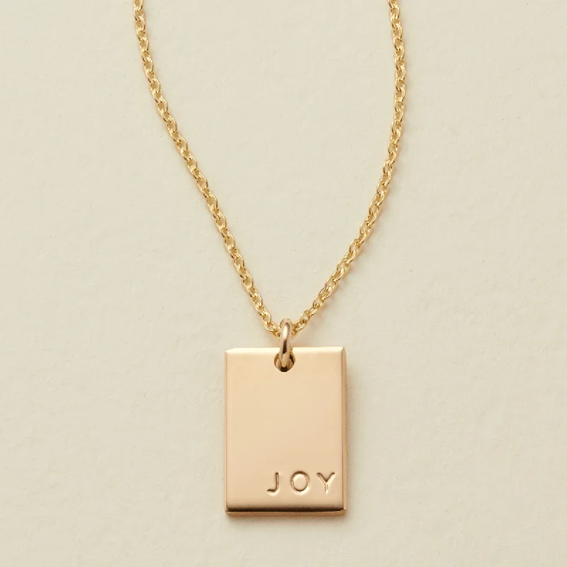 Exclusive Jewelry Markdowns – Limited-Time Offer Mini Lennon Rectangle Necklace
