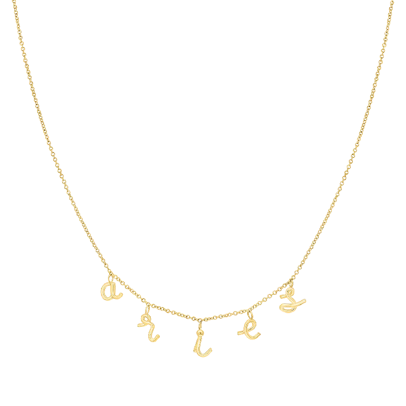 The Perfect Jewelry Piece At The Perfect Discount Custom Mini Letter Necklace