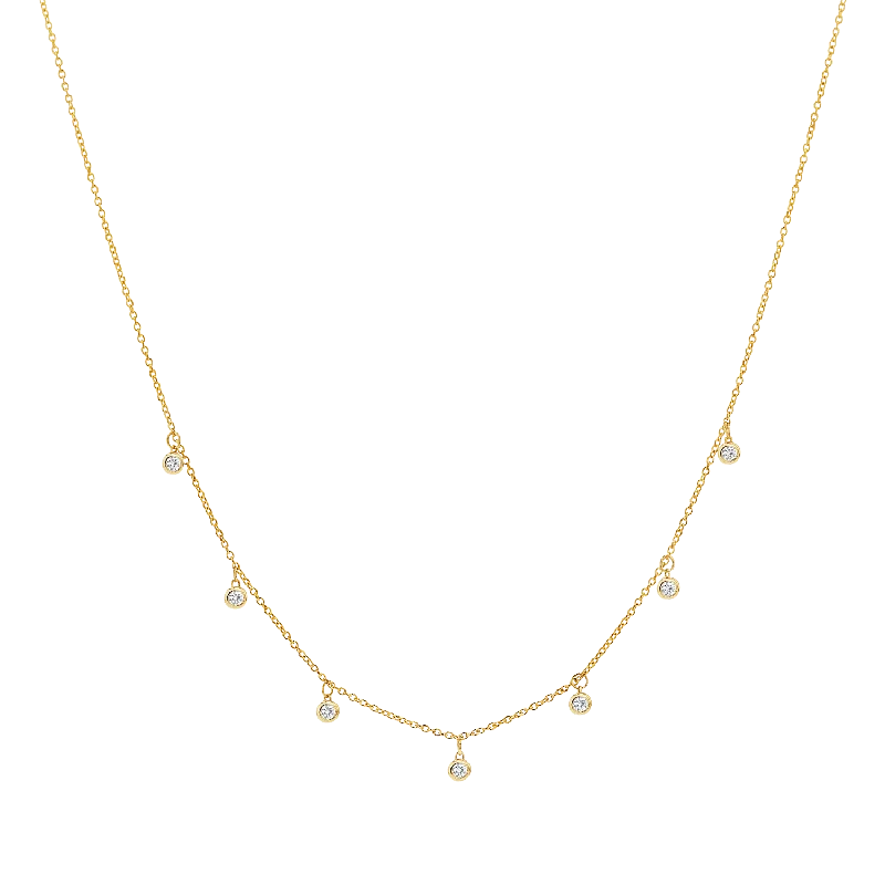Timeless Jewelry At Special Discount Rates Multi Drop Diamond Necklace