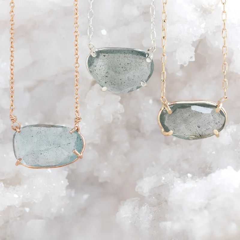 Limited Stock On Premium Jewelry At Low Prices One of a Kind Sapphire Necklace | Choose Your Stone