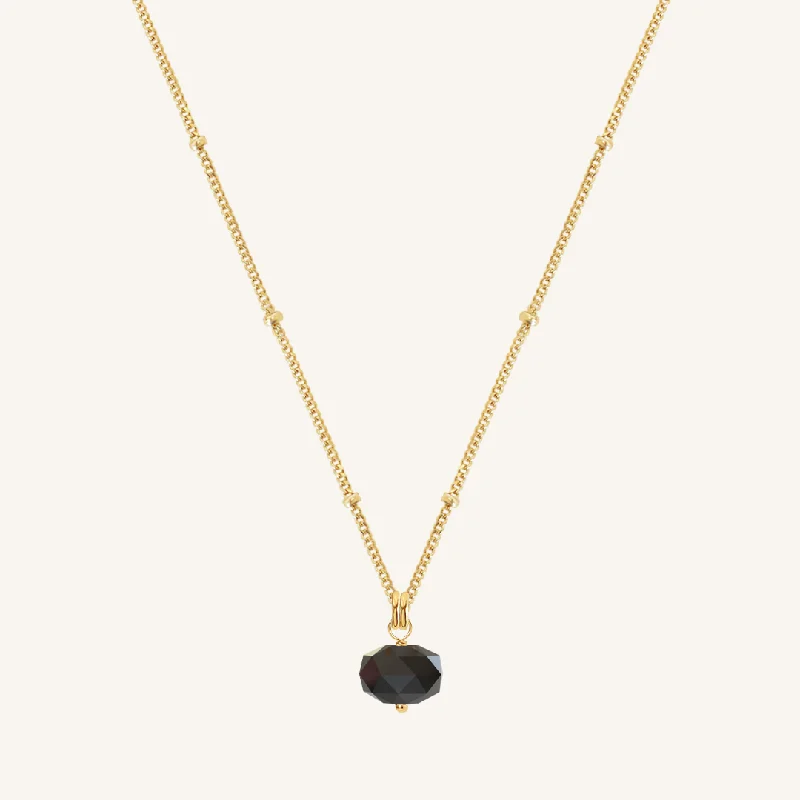 Shop Dazzling Jewelry At The Best Prices Opulent Black Spinel Necklace - Stone of Energy