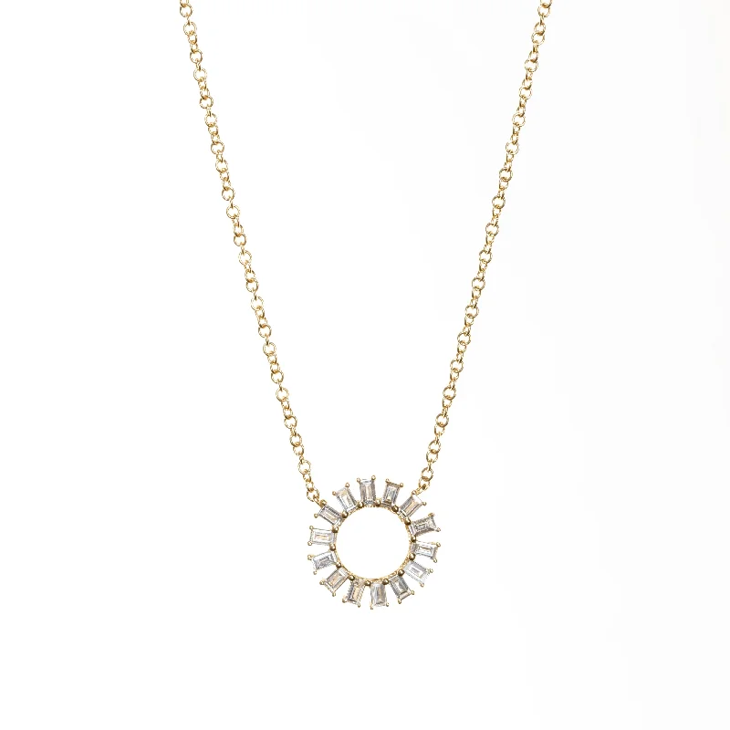 Petite Sunburst Necklace