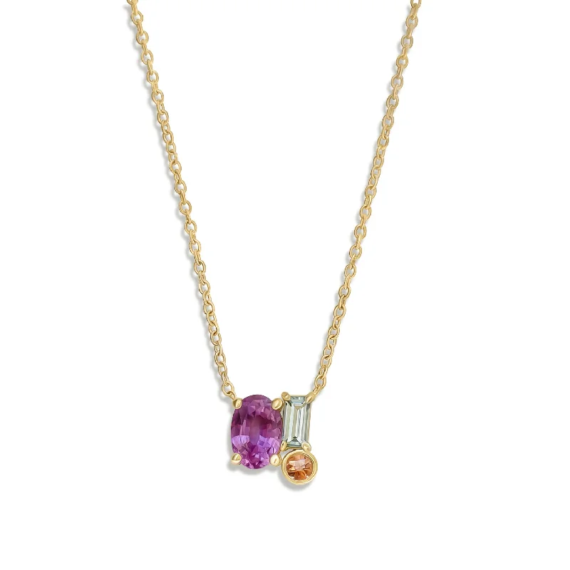 Flash Sale On Stunning Jewelry – Don't Miss Out Pink Sapphire Confetti Pendant